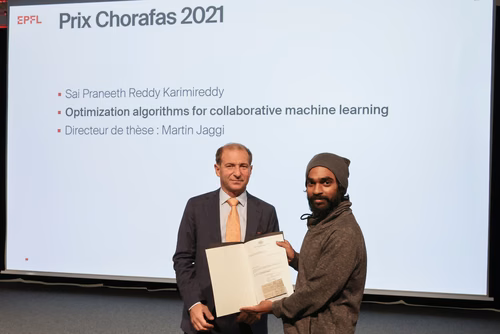 Cérémonie de remise des prix EPFL d'éducation et de recherche