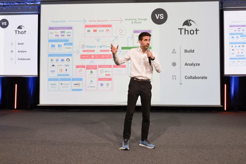 12th edition of the Startup Champions Seed Night 2023 at the Rolex Forum at EPFL