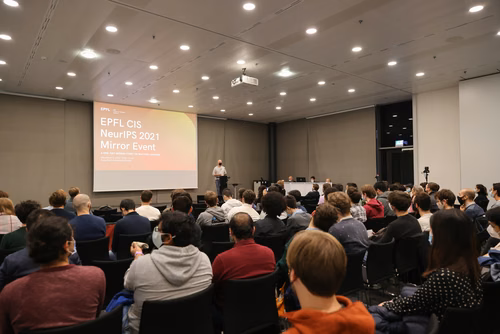 The Conference on Neural Information Processing Systems (NeurIPS) is the main machine learning conference.
