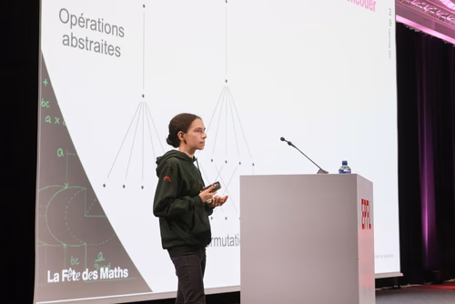 Cérémonie officielle promouvant l'excellence mathématique à l'EPFL, notamment en présence de notre lauréat et notre lauréate du médaille Fields.