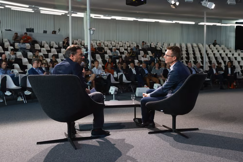 Campus Lecture with Christoph Aeschlimann, CEO of Swisscom, Alumni Award 2022 and EPFL alumnus: