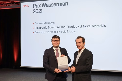 Cérémonie de remise des prix EPFL d'éducation et de recherche
