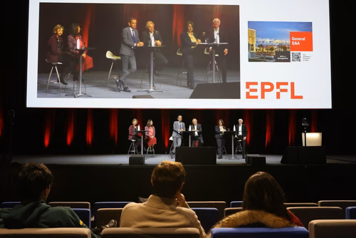 Tous les membres de la communauté EPFL, étudiant·e·s et collaborateur·trice·s de l’EPFL sont invité·e·s à l’édition 2022 de notre traditionnelle allocution de la Direction.