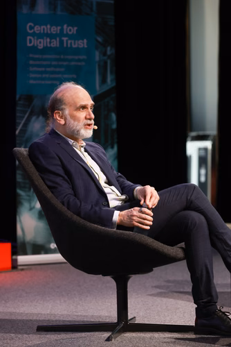Bruce Schneier is an internationally renowned authority on technology and security with a level-headed, must-hear message for any audience concerned about our digital security and privacy.