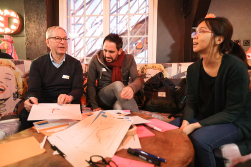 Atelier collaboratif sur la représentation et la compréhension des données, organisé dans le cadre de la journée suisse du digital.
