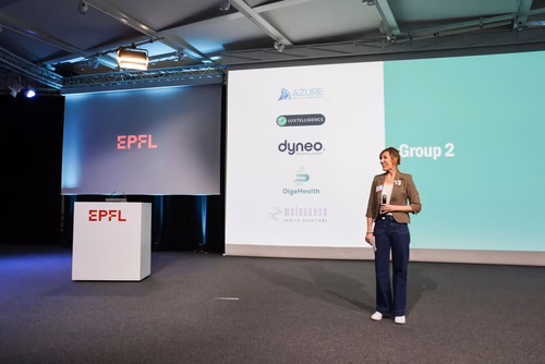The 14th edition of Startup Champions Seed Night stood out for its celebration of 20 promising startups, competing in a highly anticipated pitch contest. With more than 500 attendees both at EPFL and online, the event united budding entrepreneurs from EPFL and the Canton of Vaud, alongside angel investors, mentors, industry leaders, and researchers. The evening demonstrated the strength of innovation coming out of the region.
