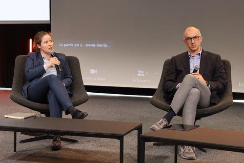 John Doerr and Ryan Panchadsaram interviewed remotely by Bruno Giussani, the Switzerland-based Global Curator of the TED Conferences, and answer questions from the audience