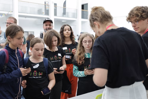Le Meet up national annuel du Coding club des filles sur le campus de l’EPFL