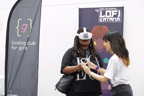 Le Meet up national annuel du Coding club des filles sur le campus de l’EPFL