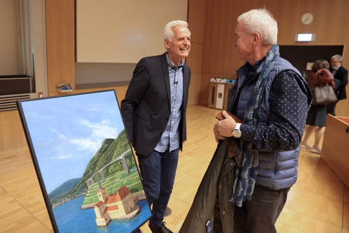 Leçon d'honneur du professeur Eugen Brühwiler
