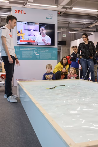 L’EPFL vous propose d’explorer ces liens étroits entre science et monde animal à travers une exposition de 200m2 présentant une sélection de projets de recherche issus des laboratoires de l’École.
