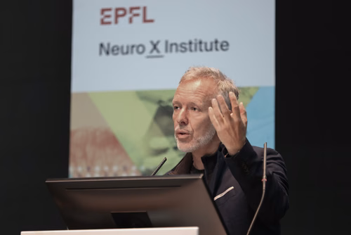 Inaugural event of the newly formed Neuro-X Institute at EPFL.