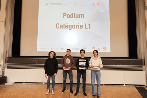Demi-finale suisse du 36ème Championnat international des jeux mathématiques et logiques