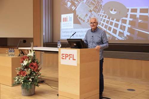 Leçon d'honneur du professeur Eugen Brühwiler