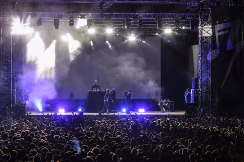 For the 40th year, EPFL campus morph into a humongous music festival!