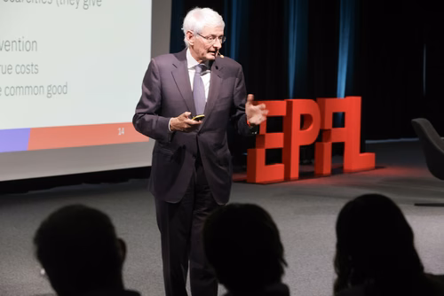 Jean-Pierre Danthine is Professor at the EPFL (Ecole Polytechnique Fédérale de Lausanne – College of Management of Technology), Managing Director of the Enterprise of Society Center (E4S) and President of the Paris School of Economics.
