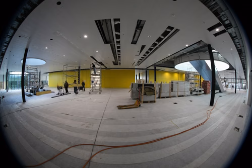 Chantier SwissTech Convention Center