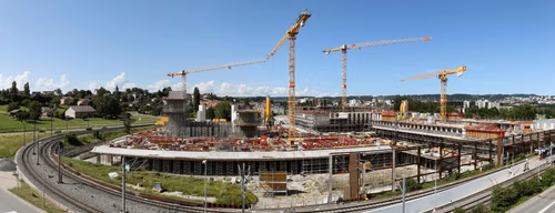 Chantier SwissTech Convention Center