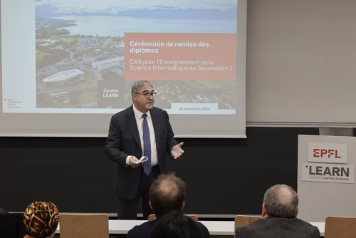 LEARN - remise des certificats du CAS ESIS  2024