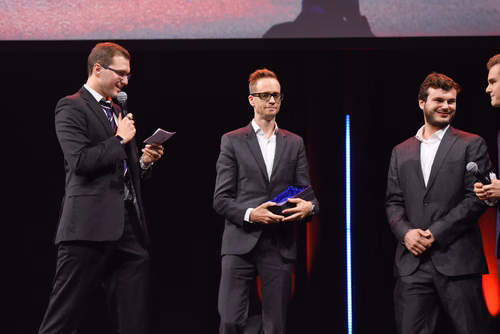At the graduation ceremony held on Saturday morning, the students received their Master's degree in front of a crowd of 3,000 people made up of family and friends, professors and special EPFL guests.