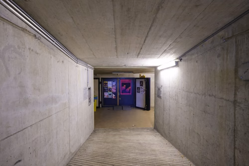 Parking Esplanade, Abris PC, déchèterie
