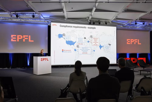 EPFL Day of International Research, co-hosted by International Affairs and the Research Office’s International funding team.