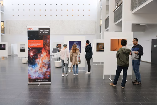 Science sometimes provides works of art. EPFL researchers have captured the beauty of science!