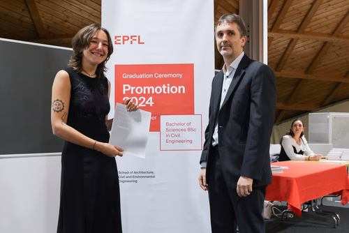 Remise des Bachelors Génie Civil