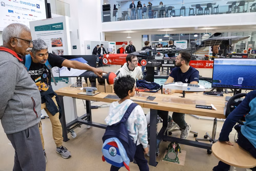 La découverte des sciences et des technologies au cœur du campus, pour les adultes et les enfants.