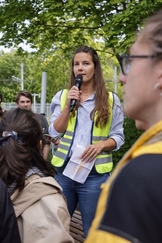Bike to work is a team challenge that encourages the EPFL community to cycle to campus during May and June.