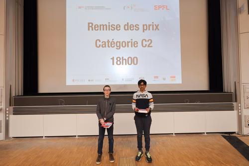 Demi-finale suisse du 36ème Championnat international des jeux mathématiques et logiques