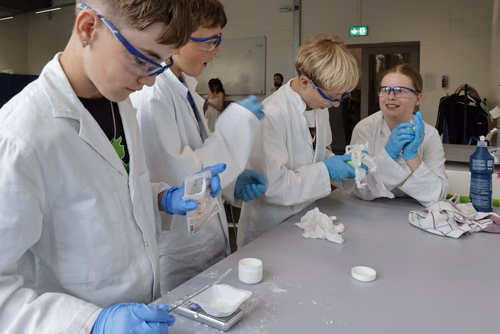 Destiné aux jeunes filles et garçons de sept à seize ans, il propose une approche pédagogique active et ludique qui éveille l’intérêt pour les sciences et pour les technologies. Ce, grâce à un partenariat avec UBS et la collaboration entre le Service de promotion des sciences de l’EPFL, l’EPFL Valais Wallis et le Canton du Valais. Canton du Valais  NCCR Catalysis, pôle de recherche du fonds national Suisse