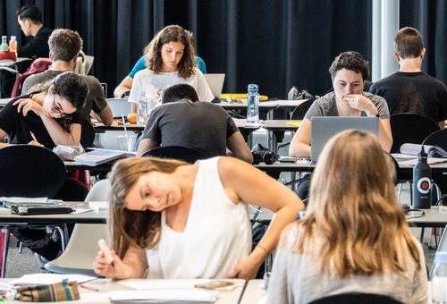 Préparation des examens.