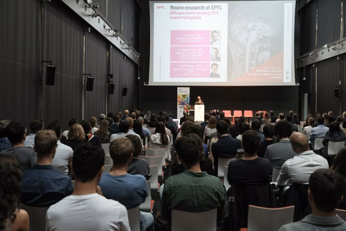 Inaugural event of the newly formed Neuro-X Institute at EPFL.