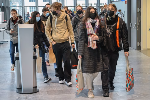 Journée des Gymnasiens accueil et stands 