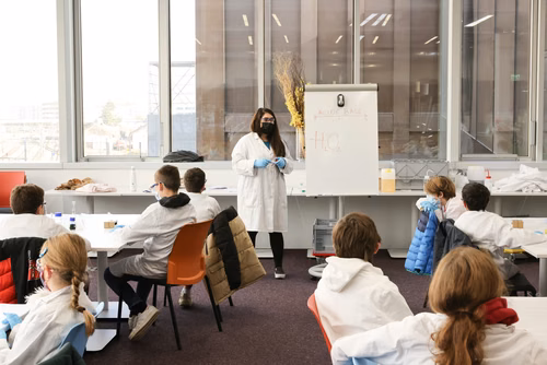 Ateliers scientifiques d’une heure pour les jeunes âgés de 7 à 13 ans proposés les 13 et 14 novembre 2021 à l’EPFL Valais Wallis