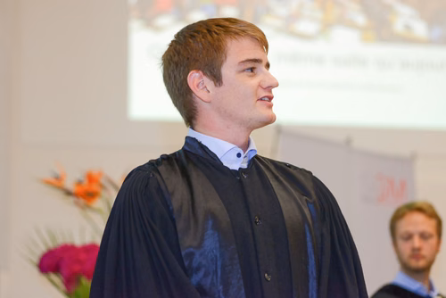 Convocation of the 2015 Mechanical Engineering class, october 1, 2016