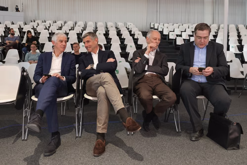 John Doerr and Ryan Panchadsaram interviewed remotely by Bruno Giussani, the Switzerland-based Global Curator of the TED Conferences, and answer questions from the audience.