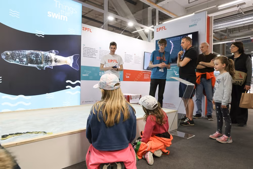 L’EPFL vous propose d’explorer ces liens étroits entre science et monde animal à travers une exposition de 200m2 présentant une sélection de projets de recherche issus des laboratoires de l’École.