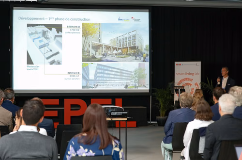 Dedicated to scientific research, the event will focus on the future of the built environment, showcasing work being carried out at the EPFL campus in Fribourg in collaboration with our academic partners of the Smart Living Lab.