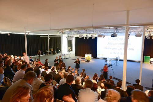 Remise des masters en informatique et systèmes de communication, le 1 octobre 2016