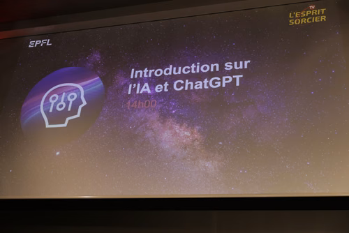 Conférences au Swiss Tech Center dimanche
