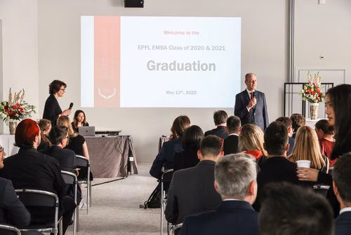 Remise des diplômes EMBA-EPFL