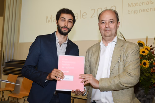 Remise des masters en science et génie des Matériaux