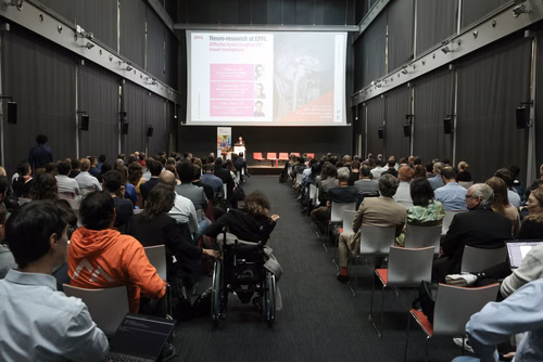 Inaugural event of the newly formed Neuro-X Institute at EPFL.
