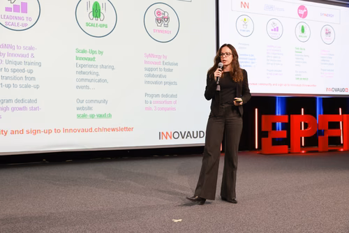 12th edition of the Startup Champions Seed Night 2023 at the Rolex Forum at EPFL