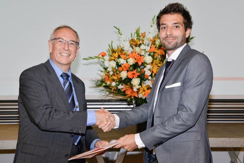 Remise des masters en Ingénierie de l'environnement, le 1 octobre 2016