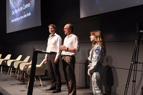 What are our cosmic origins, and how special is planet Earth? And what is the importance of cosmology and astrophysics from a human perspective and for society?