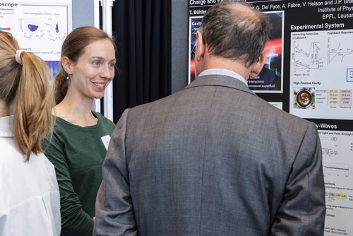 Session posters et présentations lors de la "PHYSICS DAY 2023"