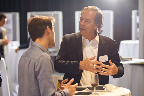19 entrepreneurs ont “pitché” devant près de 300 personnes lors de la Startup Champions Seed Night coorganisée par l’EPFL Alumni et venturelab au Forum Rolex Learning Center. Daniel Yanisse (MT’12), CEO et co-fondateur de Checkr, était l’invité d’honneur de cette édition.